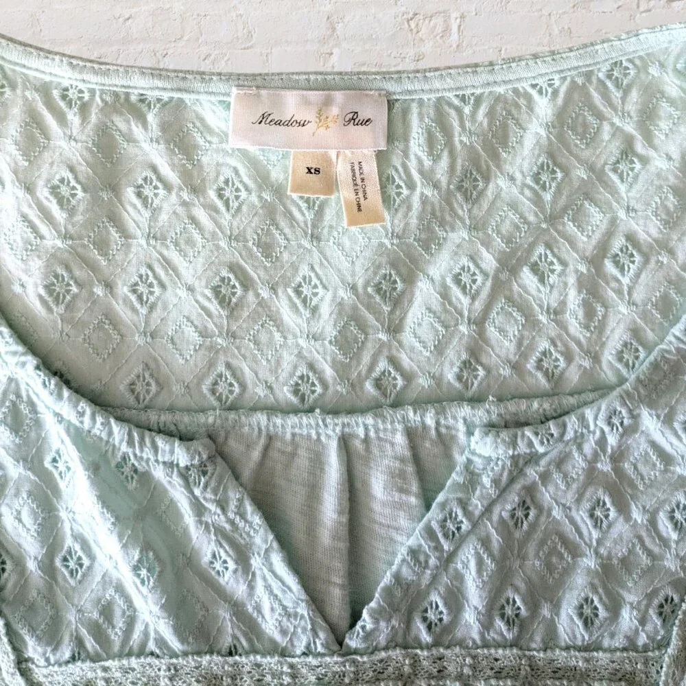 Anthropologie Cuyama Tee in Mint, XS - Picture 5 of 6